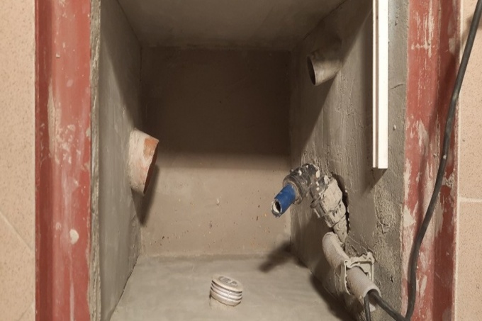 Vyplastování šachty na přepouštění filtrační vody