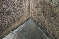 Fotogalerie, netěsná podzemní jímka, plastová izolace